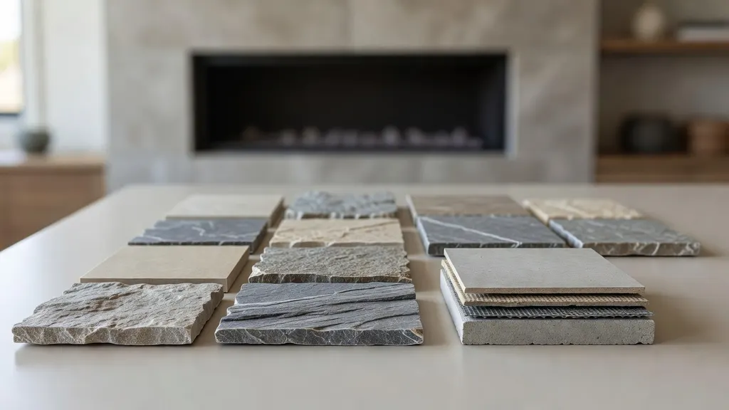 Fornir Kamienny Na Kominek