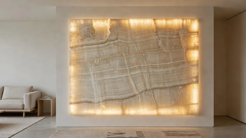 Fornir Kamienny Podświetlany