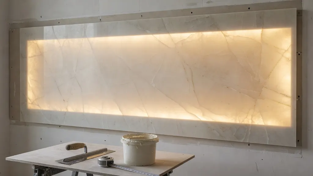 Fornir Kamienny Podświetlany