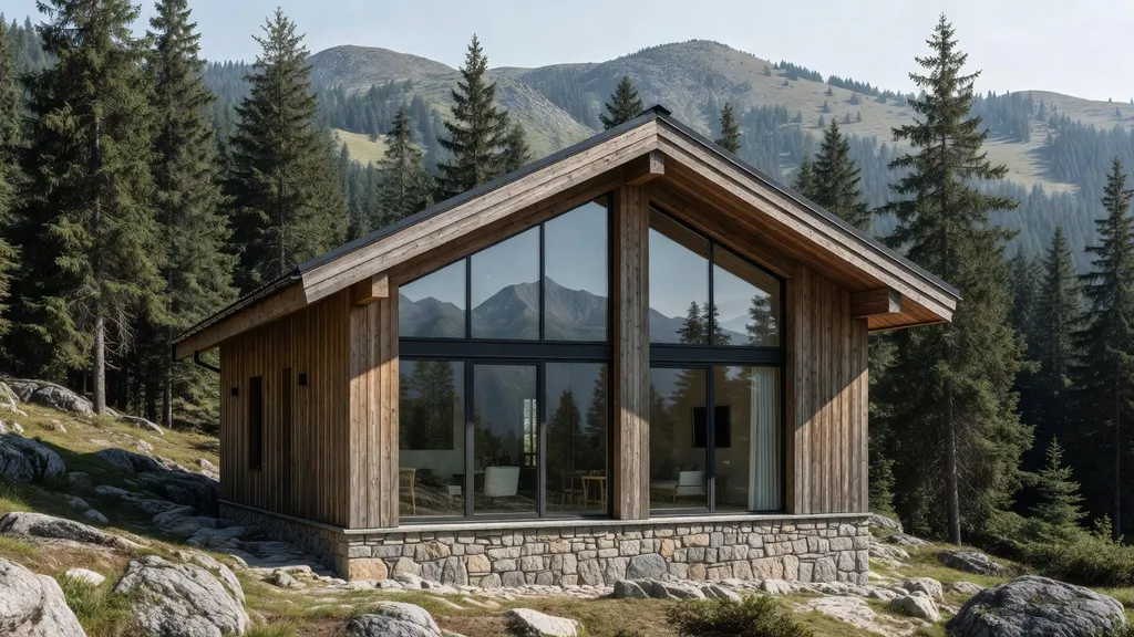 Nowoczesny Dom W Stylu Góralskim